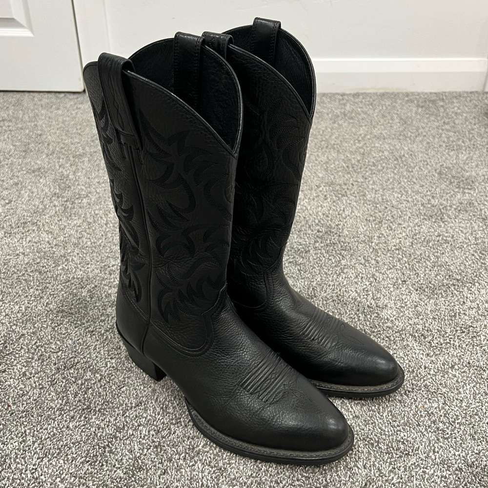 Ariat Heritage R-Toe Western Cowboy Boots, 9.5D